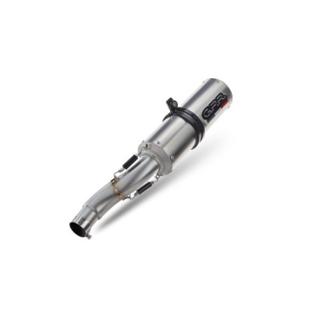 Scarico GPR M3 Inox per SUZUKI Gsx-R 1000 K7 dal 2007 al 2008 omologato