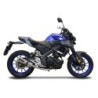 Scarico GPR M3 Inox per YAMAHA Mt 125 dal 2021 al 2025 racing