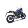 Scarico GPR M3 Inox per YAMAHA Mt 125 dal 2021 al 2025 racing