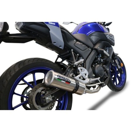 Scarico GPR M3 Inox per YAMAHA Mt 125 dal 2021 al 2025 racing