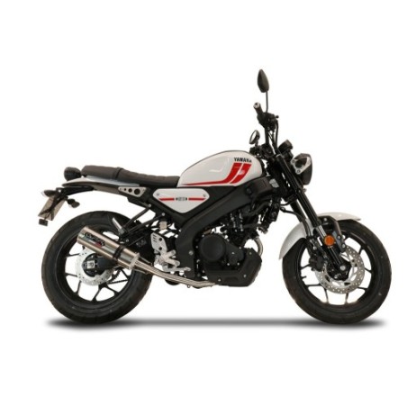 Scarico GPR M3 Inox per YAMAHA XSR 125 dal 2021 al 2025 omologato