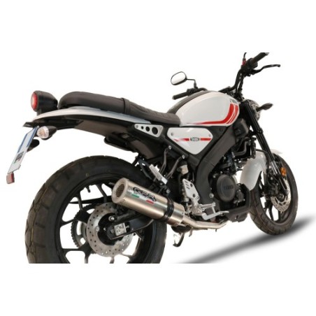 Scarico GPR M3 Inox per YAMAHA XSR 125 dal 2021 al 2025 omologato