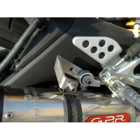 Scarico GPR M3 Inox per YAMAHA Yzf-R 125 dal 2008 al 2013 omologato