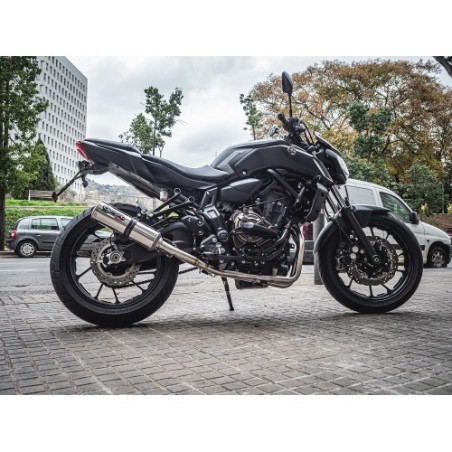 Scarico GPR M3 Inox per YAMAHA Mt-07 dal 2014 al 2016 omologato