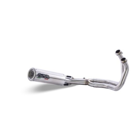 Scarico GPR M3 Inox per YAMAHA Mt-07 dal 2021 al 2024 omologato