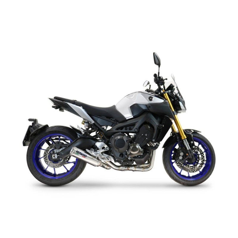 Scarico GPR M3 Inox per YAMAHA Mt-09 dal 2014 al 2016 omologato