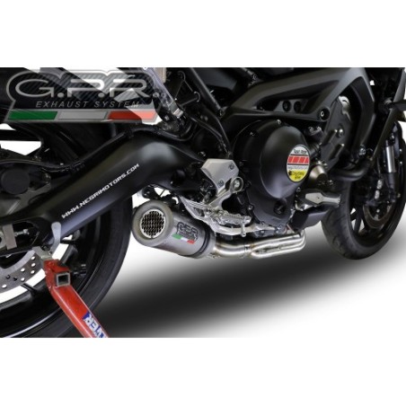 Scarico GPR M3 Inox per YAMAHA Mt-09 dal 2021 al 2024 racing