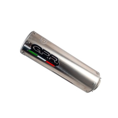 Scarico GPR M3 Inox per Zontes Zt 125 G1 - U - U1 - Z2 dal 2020 al 2024 omologato