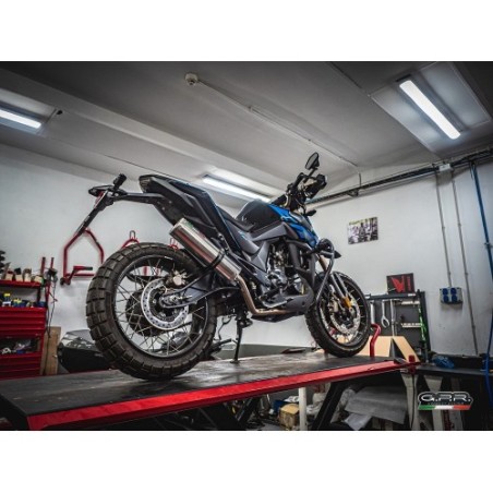 Scarico GPR M3 Inox per Zontes Zt 125 G1 - U - U1 - Z2 dal 2020 al 2024 omologato