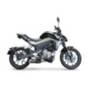 Scarico GPR M3 Poppy per Cf Moto 300 NK dal 2022 al 2024 omologato