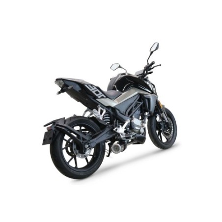 Scarico GPR M3 Poppy per Cf Moto 300 NK dal 2022 al 2024 omologato