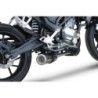Scarico GPR M3 Poppy per Cf Moto 300 NK dal 2022 al 2024 omologato