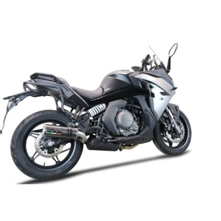 Scarico GPR M3 Poppy per Cf Moto 650 Gt dal 2022 al 2024 omologato