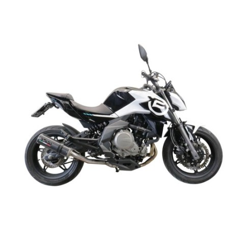 Scarico GPR M3 Poppy per Cf Moto 650 Mt dal 2019 al 2020 omologato