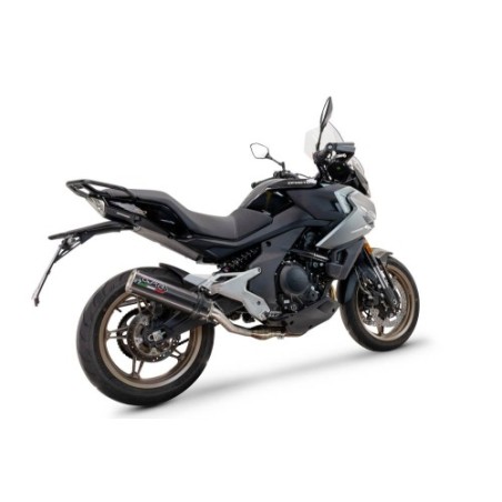 Scarico GPR M3 Poppy per Cf Moto 700 Mt dal 2023 al 2024 omologato