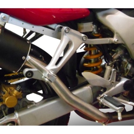 Scarico GPR M3 Poppy per Honda Vtr 1000 F Firestorm dal 1997 al 2007 omologato