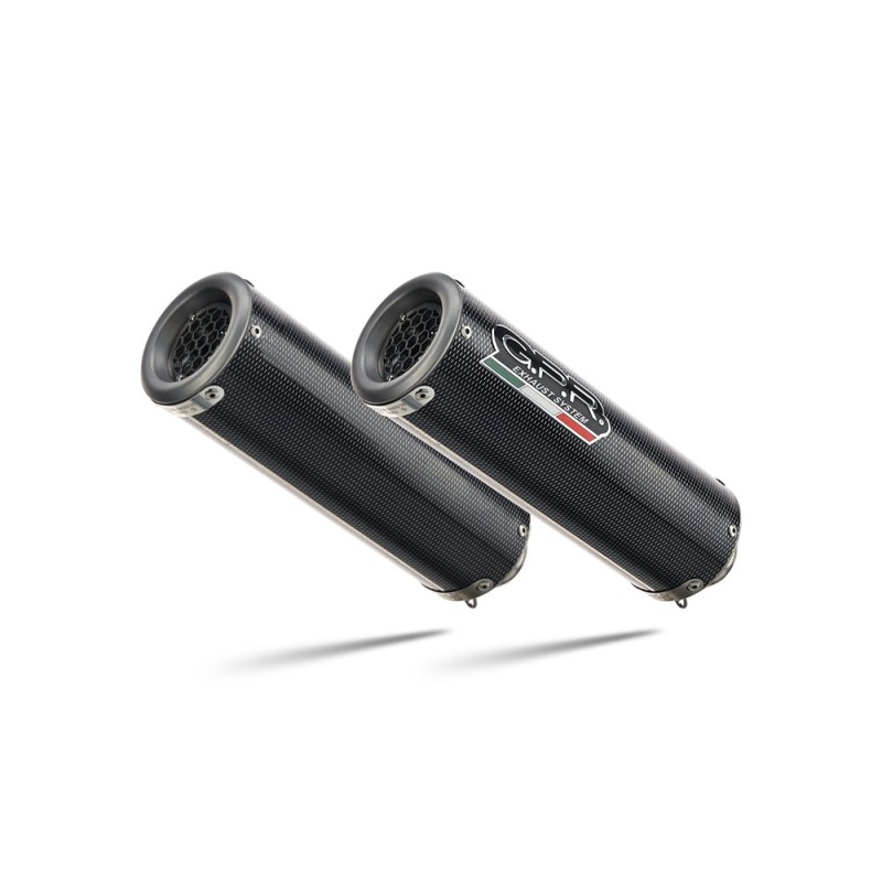 Scarico GPR M3 Poppy per Honda Vtr 1000 Sp-2 RC51 dal 2002 al 2006 omologato