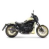 Scarico GPR M3 Poppy per Honda Cmx 1100 Rebel dal 2021 al 2024 omologato
