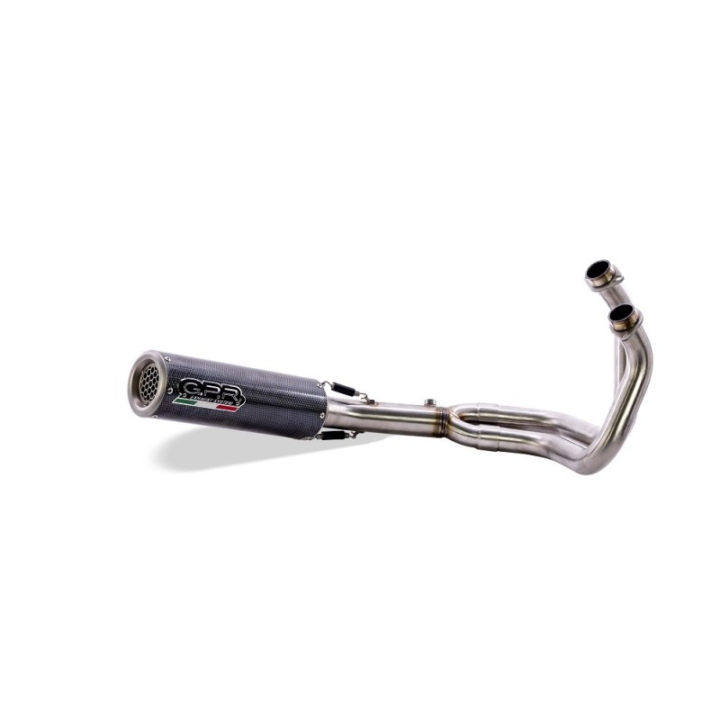 Scarico GPR M3 Poppy per Kawasaki Z 650 RS dal 2021 al 2023 racing