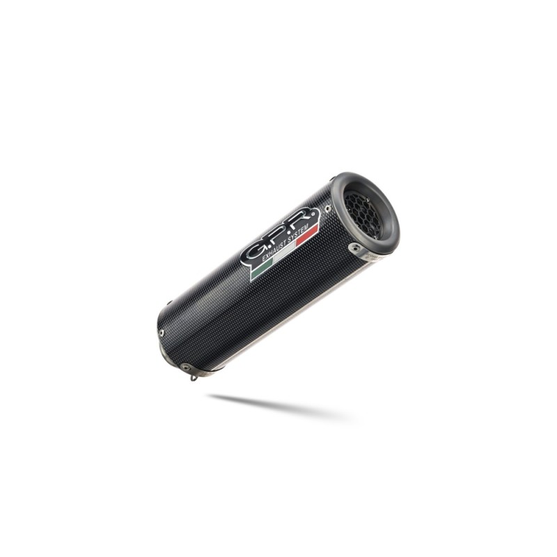 Scarico GPR M3 Poppy per Moto Guzzi Griso 1100 dal 2005 al 2008 omologato