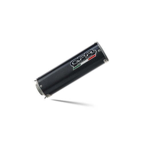Scarico GPR M3 Poppy per Moto Guzzi Griso 1100 dal 2005 al 2008 omologato