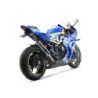 Scarico GPR M3 Poppy per SUZUKI Gsx-R 1000 - 1000 R dal 2021 al 2025 racing