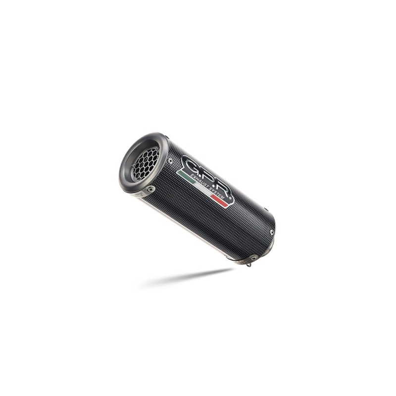 Scarico GPR M3 Poppy per Triumph Speed Triple 1050 dal 2011 al 2015 omologato