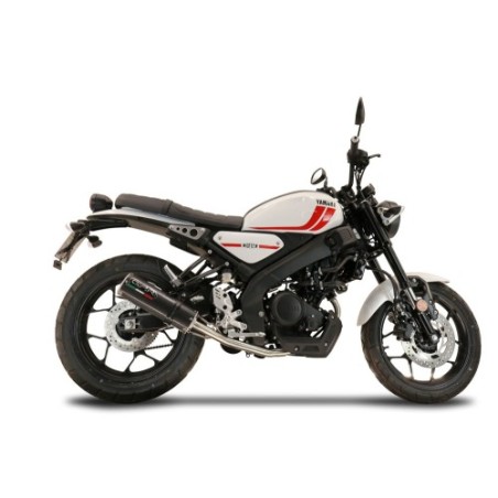 Scarico GPR M3 Poppy per YAMAHA XSR 125 dal 2021 al 2025 omologato