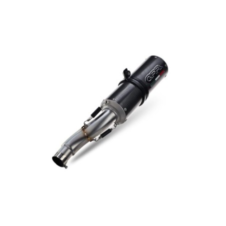 Scarico GPR M3 Poppy per YAMAHA Fz6 600-Fazer S1-S2 dal 2004 al 2013 omologato