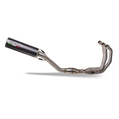 Scarico GPR M3 Poppy per YAMAHA Tracer 9 GT dal 2021 al 2024 omologato