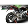 Scarico GPR M3 Titanium Natural per Aprilia Tuono V4 1100 -Rr -Factory dal 2015 al 2016 racing