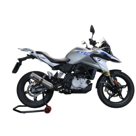 Scarico GPR M3 Titanium Natural per BMW G 310 Gs dal 2022 al 2024 omologato