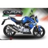Scarico GPR M3 Titanium Natural per BMW G 310 R dal 2017 al 2021 omologato