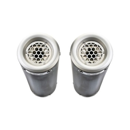 Scarico GPR M3 Titanium Natural per Ducati 748 -S -SP -SPS -R -RS dal 1995 al 2002 omologato