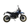 Scarico GPR M3 Titanium Natural per Ducati Scrambler 800 Urban Motard dal 2021 al 2023 omologato