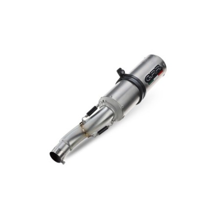 Scarico GPR M3 Titanium Natural per Ducati 1098 dal 2006 al 2012 omologato