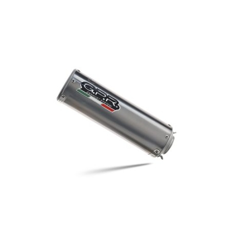 Scarico GPR M3 Titanium Natural per Ducati Diavel 1198 dal 2011 al 2016 racing