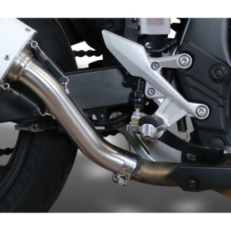 Scarico GPR M3 Titanium Natural per Honda CB500 HORNET dal 2024 al 2025 omologato
