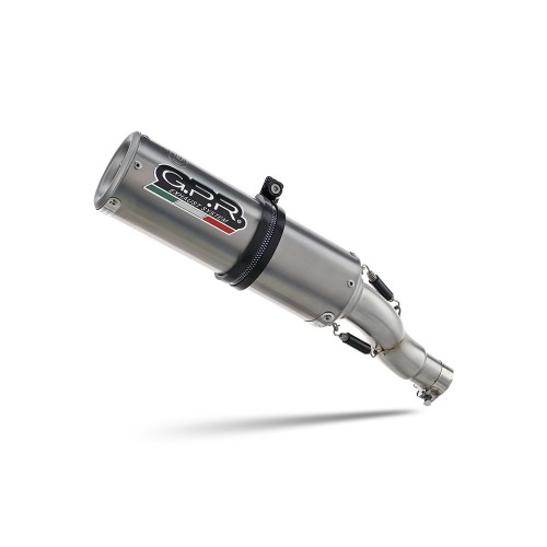 Scarico GPR M3 Titanium Natural per Honda Forza 750 dal 2021 al 2024 omologato