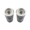 Scarico GPR M3 Titanium Natural per Honda Vtr 1000 Sp-1 RC51 dal 2000 al 2001 omologato