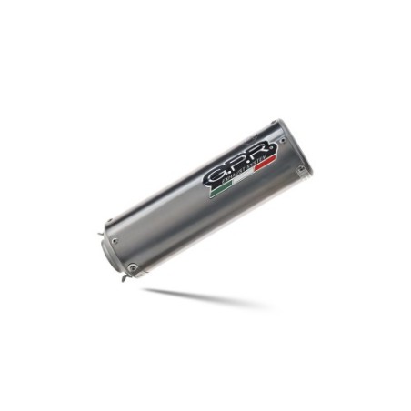 Scarico GPR M3 Titanium Natural per Moto Guzzi V85 TT dal 2019 al 2020 omologato