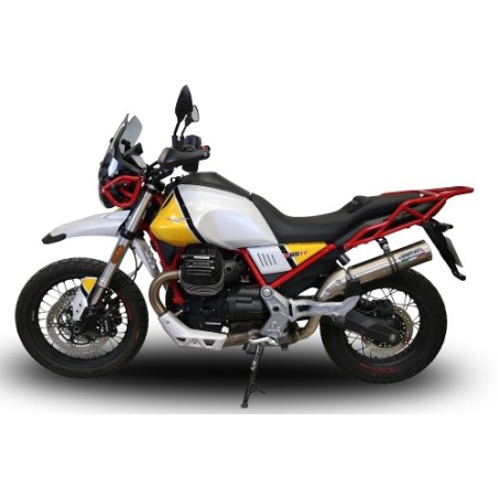Scarico GPR M3 Titanium Natural per Moto Guzzi V85 TT dal 2019 al 2020 omologato