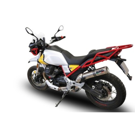 Scarico GPR M3 Titanium Natural per Moto Guzzi V85 TT dal 2019 al 2020 omologato