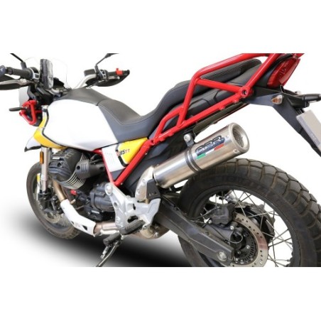 Scarico GPR M3 Titanium Natural per Moto Guzzi V85 TT dal 2019 al 2020 omologato