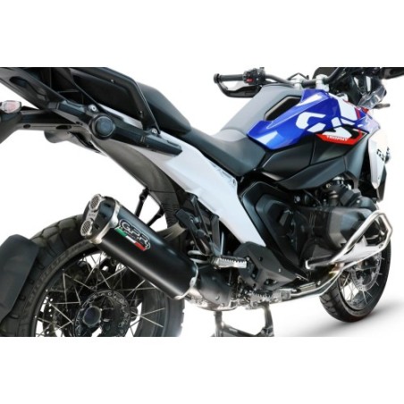 Scarico GPR Hyper Dual Black Titanium per BMW R 1300 GS Adventure dal 2024 al 2026 omologato