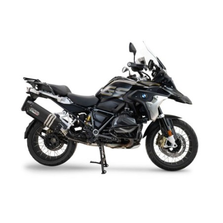 Scarico GPR Hyper Sonic Black Titanium per BMW R 1250 Gs Adventure dal 2019 al 2020 omologato