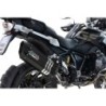 Scarico GPR Hyper Sonic Black Titanium per BMW R 1250 Gs Adventure dal 2019 al 2020 omologato