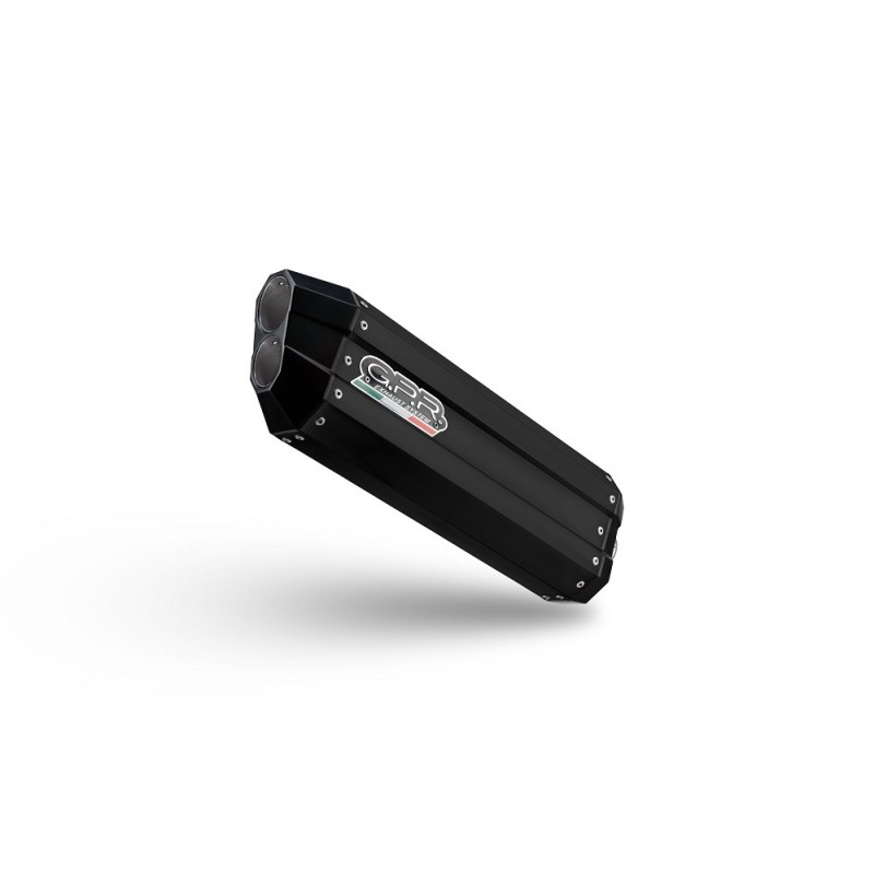 Scarico GPR Hyper Sonic Black Titanium per YAMAHA Tenere 700 dal 2025 al 2026 omologato