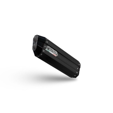Scarico GPR Hyper Sonic Black Titanium per YAMAHA Tenere 700 dal 2025 al 2026 omologato