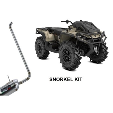 Scarico GPR Snorkel Kit per Can Am Outlander 1000 V-Twin Passo Corto Short Chassis dal 2010 al 2023